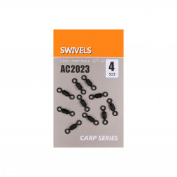 Вертлюг рыболовный Orange Swivels #4