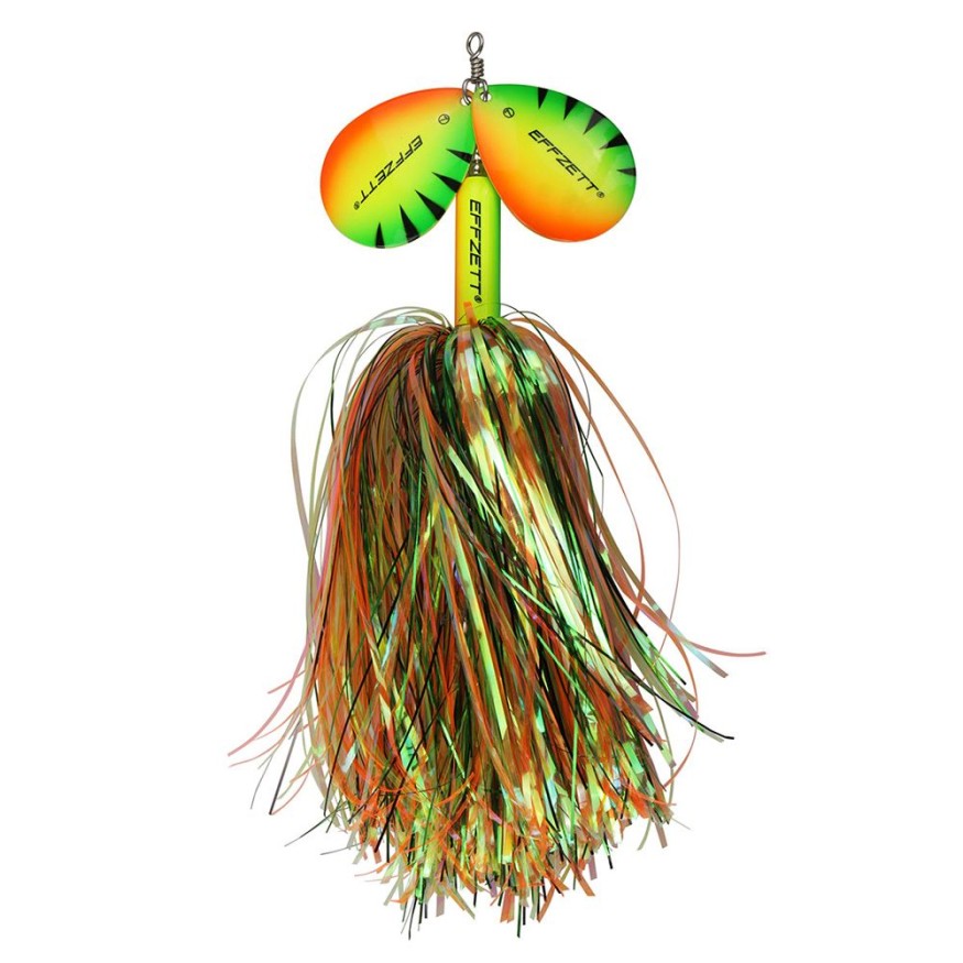 Спиннербейт DAM Effzett Pike Rattlin&#039; Spinner 40гр (Firetiger) 