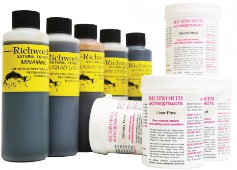 Сухое питательное вещество Richworth Activextracts Fish&amp;Squid, 100g tube