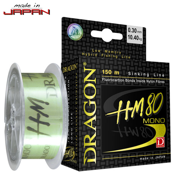 Леска Dragon HM80 Pro 150m 0.223mm 6.30kg