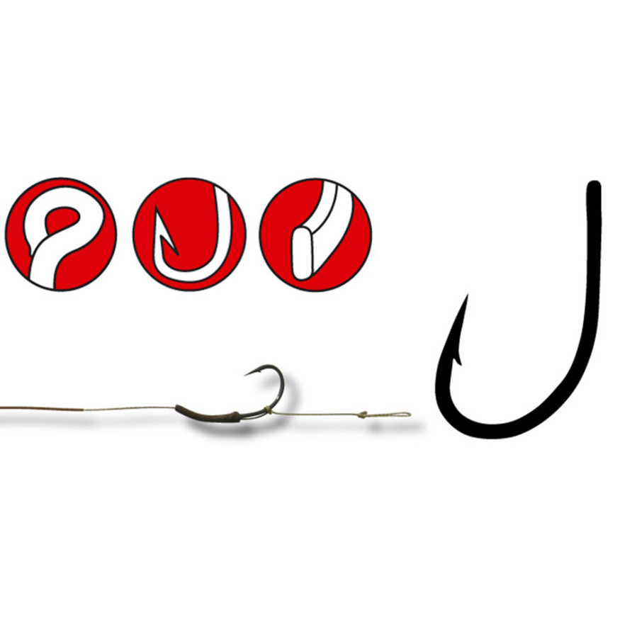 Крючок Gamakatsu A1 G-Carp Super Black 008