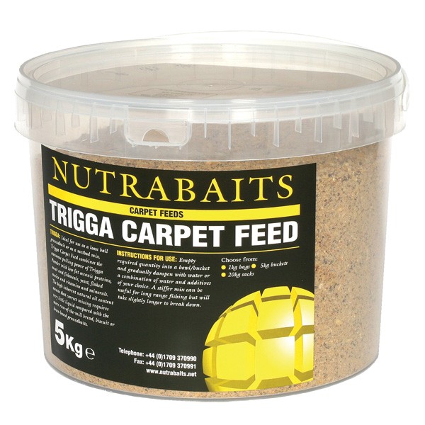 Донная прикормка Nutrabaits Trigga Carpet Feed 5кг