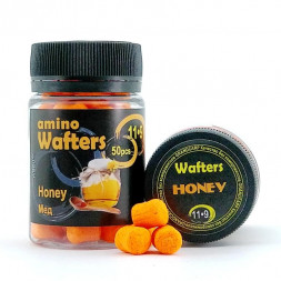 Бойлы насадочные Grandcarp Amino WAFTERS HONEY (МЕД) 11•9 мм 50 шт. (WBB011)