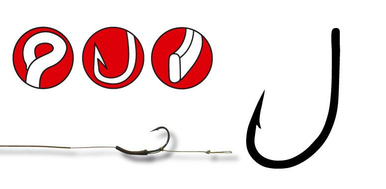 Крючок Gamakatsu A1 G-Carp P.T.F.E. Coated Super Hook Grey 001