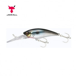 Воблер Jackall D-Bill Shad 55MR 5.8 гр. HL Bora Silver & Black Floating