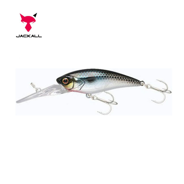 Воблер Jackall D-Bill Shad 55MR 5.8 гр. HL Bora Silver &amp; Black Floating
