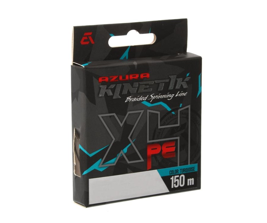 Шнур Azura Kinetik X4 Turquoise 0.094мм #0.3 2.7кг 6lb 150m