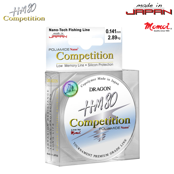 Леска Dragon HM80 Competition 50m 0.094mm 1.54kg