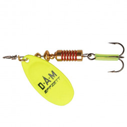 Блесна-вертушка D.A.M. Effzett Fluo yellow