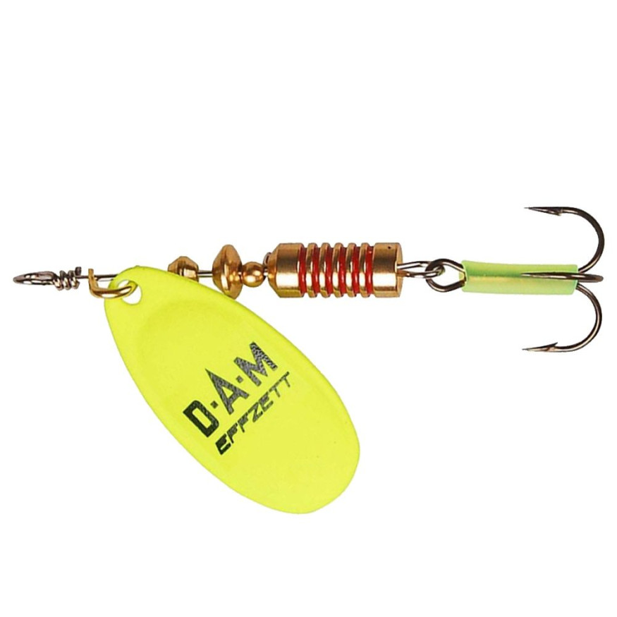Блесна-вертушка D.A.M. Effzett Fluo yellow